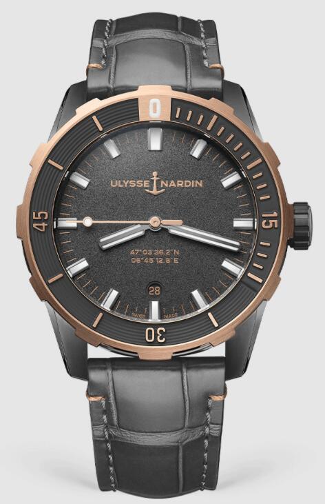 Ulysse Nardin Diver 42mm 8163-175/GREY-5N Replica Watch